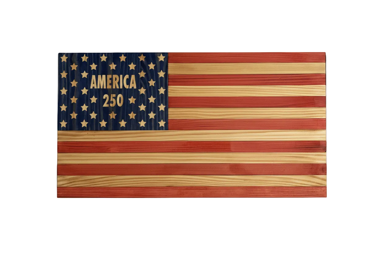 America 250 flag larger