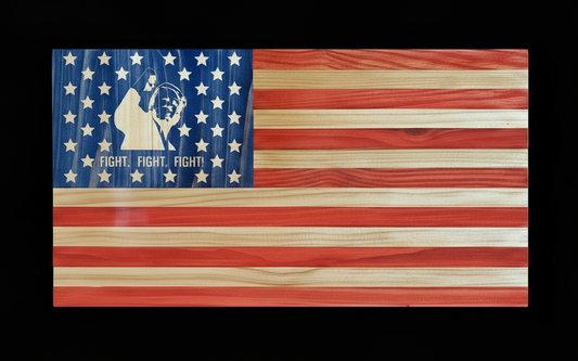Trump Fight for America Flag Maximized